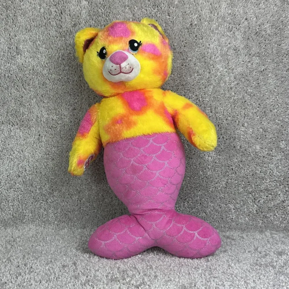 *READ* Build A Bear Mermaid Cat Plush 18